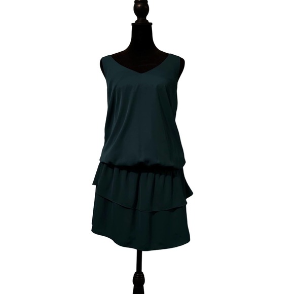 Amanda Uprichard- Teal Sleeveless Dress - Picture 1 of 5